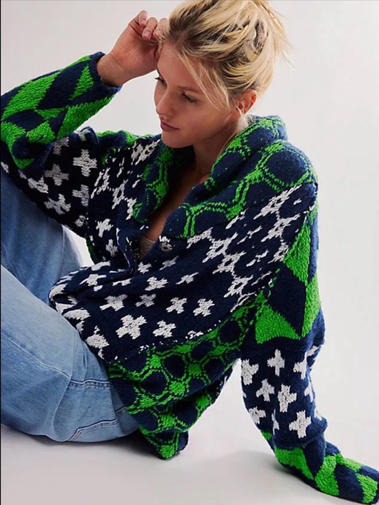 Free People Sweaters - Free People Bright Optimistic Cardi